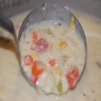 Parmesan Corn Chowder image