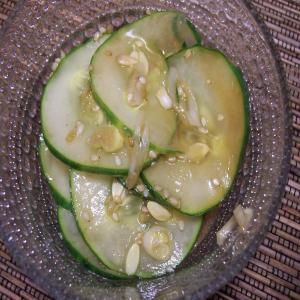 Sesame Cucumber Salad image