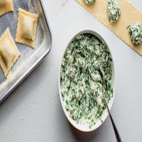Ricotta and Spinach Filling for Fresh Pasta_image