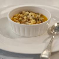 Butternut Squash Custard with Poached Quince and Pine Nuts_image