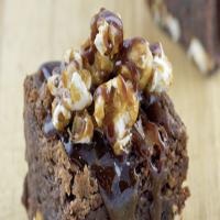 Caramel Popcorn Brownies Recipe by Tasty image