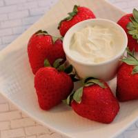 Marshmallow Dip for Strawberries image