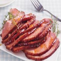 Riesling Peach Glazed Ham image