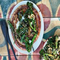 Italian Sausage with Grilled Broccolini, Kale, and Lemon_image