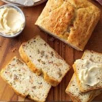Bacon Walnut Bread with Honey Butter image