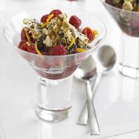 Chocolate crunch & raspberry pots image