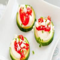 Zucchini and Roasted Red Pepper Bites image