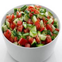 Spicy Tomato Cucumber Salad_image