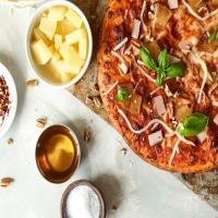 Pineapple, Ham & Basil Pizza image