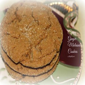 Spicy Ginger Molasses Cookies_image