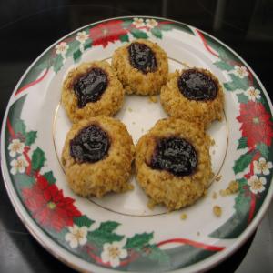 Red Currant Jelly Thumbprint Cookies_image