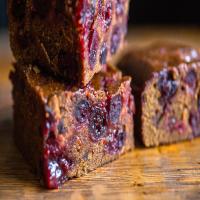 Sticky Cranberry Gingerbread image