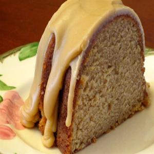Brown Sugar Pound Cake with Caramel Glaze_image