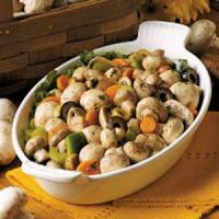Savory Marinated Mushroom Salad image