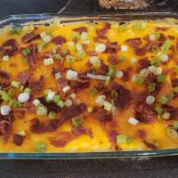 Cheesy Chicken and Potato Casserole with Bacon_image
