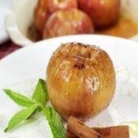 HONEY-BAKED APPLES WITH CREME FRAICHE_image