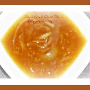 Spicy Fried Onion Soup_image