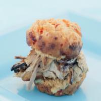 Ham And Pimiento Cheese Drop Biscuit Sandwiches_image