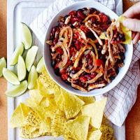 Mexican pulled chicken & beans image