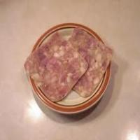 Hog Head Cheese - Souse - Down Home Recipe_image