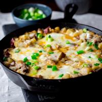 Cheddar Corned Beef Hash with Eggs Recipe_image