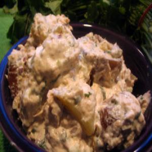 Salmon & Cilantro Potato Salad_image