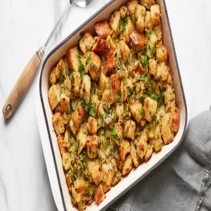 Savory Herb Bread Pudding_image