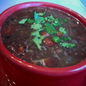 Spicy Black Bean Soup image