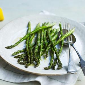 Roasted asparagus image