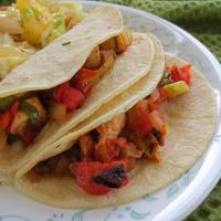Chicken Tacos With Charred Tomatoes image