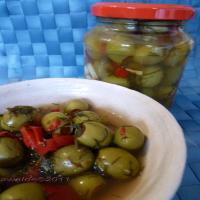 Garlic Olives image