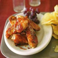 Peanut butter and jelly chicken wings image