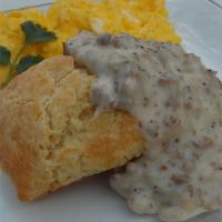 Creamy Biscuits and Gravy image