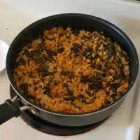 Rice and Kale W/Kidney Beans image