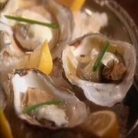 Oysters with Creme Fraiche, Lemon, and Tarragon image