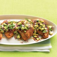 Cayenne-Rubbed Chicken with Avocado Salsa image