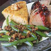 Green Beans with Balsamic-Shallot Butter image