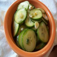 Oriental Marinated Cucumber Salad image