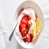 Strawberry Shortbread and Cream image