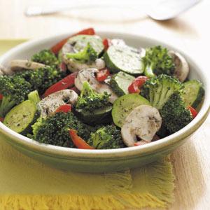 Dilly Grilled Veggies image