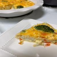 Vegetable Frittata with Cheddar image