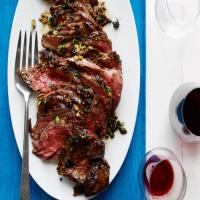Olive-and-Spice-Rubbed Leg of Lamb image