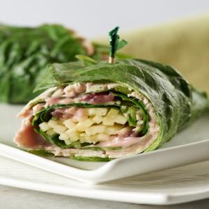 Lettuce Wraps with Turkey & Cranberry-Walnut Mayonnaise Recipe - (4.5/5)_image