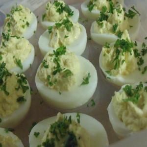 Sour Cream and Lemon Deviled Eggs image