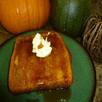Pumpkin Pie French Toast - Baked image