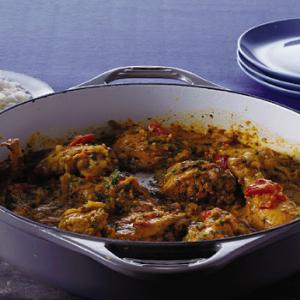 Chicken Curry with Cashews Recipe | Epicurious.com_image