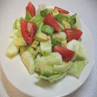 Simple Garden Salad image