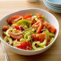 Pesto Tomato-Cucumber Salad image