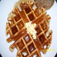 Fluffy Belgian Waffles Recipe image