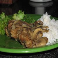 Pheasant With Mushrooms and Onions image